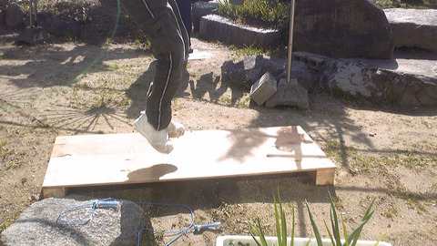 二重飛びの特訓