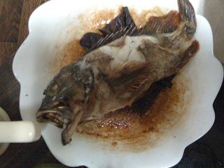 釣場から台所へ