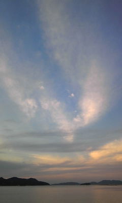 夕暮れの空にうっとり!