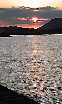 夏の夕暮れ 綺麗だなぁ~