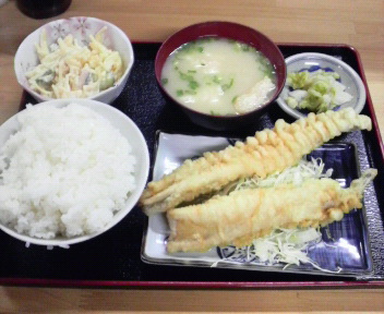 市場ですっぽり