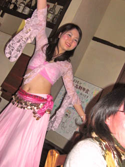 クリパ&忘年会“2009天満屋ベリーダンスクラス”