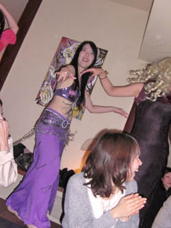クリパ&忘年会“2009天満屋ベリーダンスクラス”