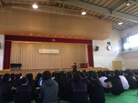 熊丸みつ子先生講演会『今を生きる　あなたたちに伝えたい』　♣自分を大切に、小学生への命の授業