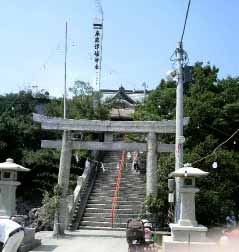 子供の神様!津嶋神社
