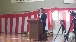 入学式に