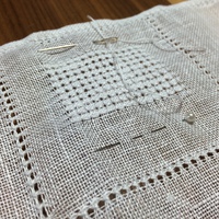 アジュール刺繍