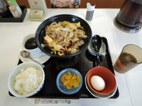 すき焼き定食!!