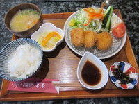 茶々「ヒレカツ定食」!!