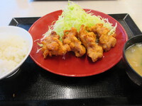 かつや観音寺店唐揚げ定食!!