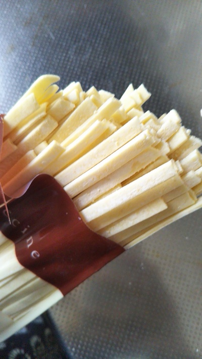 さぬき生パスタ　フィットチーネでたらこスパ