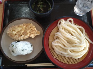 古奈やのざるうどん、暑すぎる！