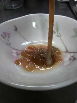 今夜はなまこで一杯