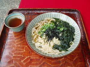 行基庵のおそば！