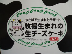 ふわふわの生チーズケーキ