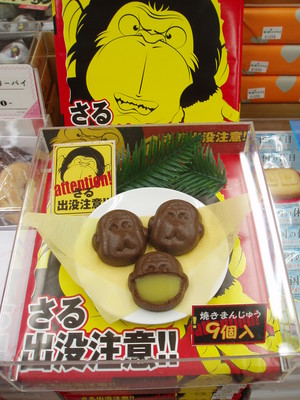 さる出没注意！！