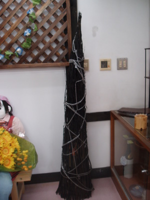 コランダーくんの竹灯りに・・・