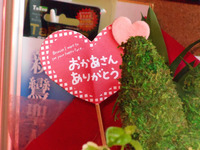 母の日プレゼント!!