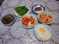 自家取野菜づくし!!