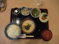 とろろ定食!!