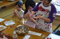 いちご大福に挑戦!!