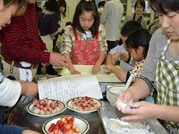 いちご大福に挑戦!!