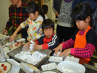 いちご大福に挑戦!!