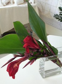 お花はここよ、ここにある