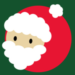 Urara先生家のクリスマスドア飾り