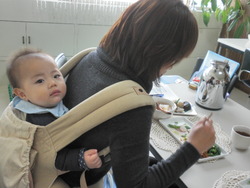 料理のあとの食器洗いも楽しくね