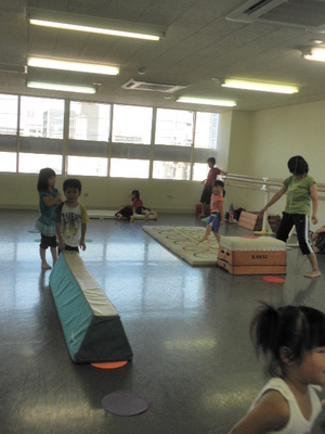 体操教室は来週はお休みです