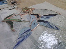 ガラスのお雛様