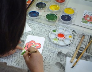 根性の絵手紙講座