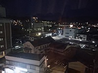 夜景を見ながら(#^.^#)