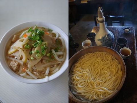 台風時はうどん屋巡り
