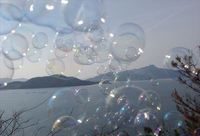 爽やかな空と海