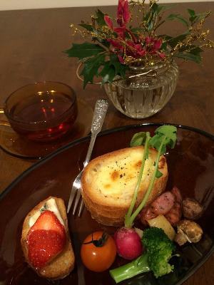 紅茶専門店にて世界のチーズ！！