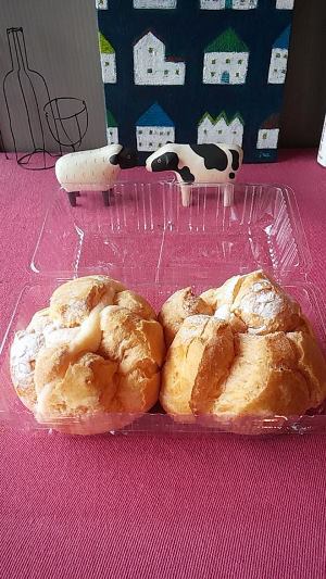 ヤギミルクシューきたーーーー！！