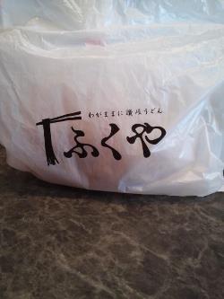 おうどん屋さんの甘い差し入れ