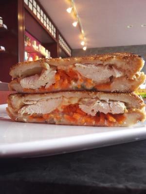 クミンチーズで、久しぶり～のホットサンド