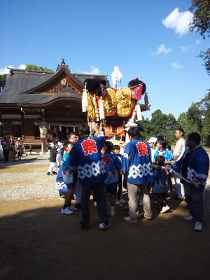 菅生神社大祭のつづき