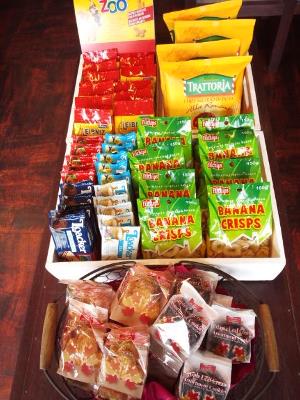 小さな旅に小さなお菓子を