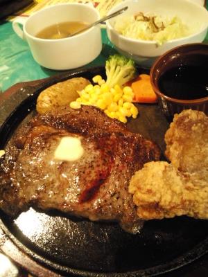 ペンタゴンのステーキ！