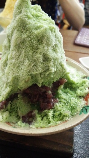 登泉堂のかき氷