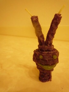 rabbit　candle