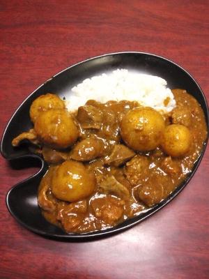 砂ずりカレーに挑戦！！