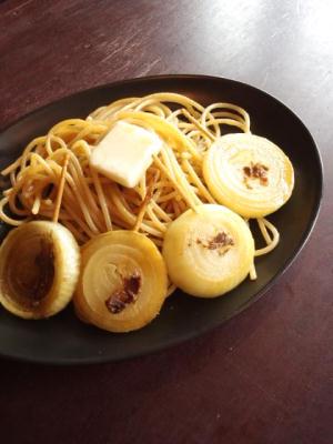 アンチョビオニオン和風パスタ