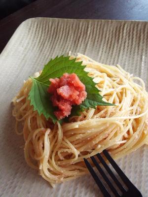 明太子マヨネーズパスタ