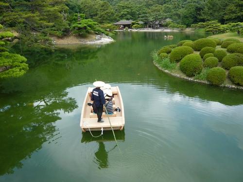 Breakfast in Ritsurin Garden