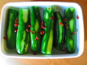 “夏野菜・・・♪”